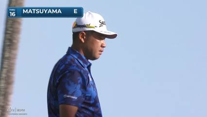 Hideki Matsuyama | Round 1 | 16th hole | Shot 4 | 2026 Sony Open