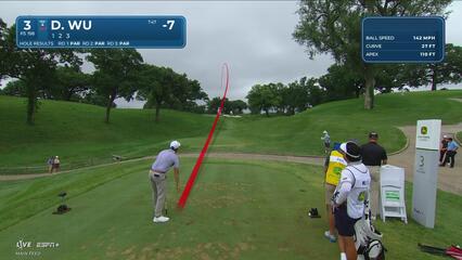 Dylan Wu | Round 4 | 3rd hole | Shot 1 | 2025 John Deere