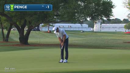 Marco Penge | Round 1 | 12th hole | Shot 4 | -1 