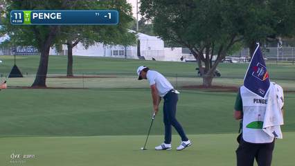 Marco Penge | Round 1 | 11th hole | Shot 3 | -1 