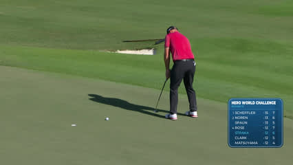 Sepp Straka | Round 3 | 7th hole | Shot 3 | 2025 Hero World Challenge