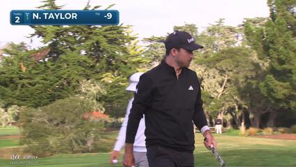 Nick Taylor | Round 4 | 2nd hole | Shot 4 | 2025 AT&T Pebble Beach