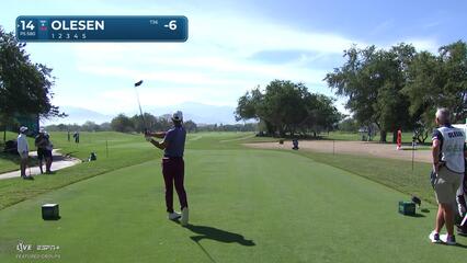 Thorbjørn Olesen | Round 3 | 14th hole | Shot 1 | 2025 Mexico Open