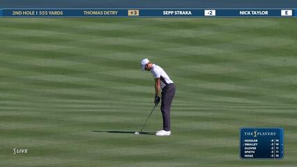 Thomas Detry | Round 1 | 2nd hole | Shot 3 | 2025 THE PLAYERS