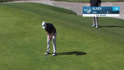 Steven Alker | Round 2 | 15th hole | Shot 4 | 2025 Hoag Classic