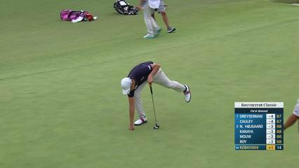 Taiga Kobayashi | Round 1 | 15th hole | Shot 3 | 2025 Baycurrent