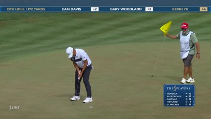 Kevin Yu | Round 1 | 13th hole | Shot 3 | 2026 THE PLAYERS