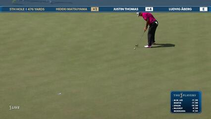 Hideki Matsuyama | Round 2 | 5th hole | Shot 4 | 2025 THE PLAYERS