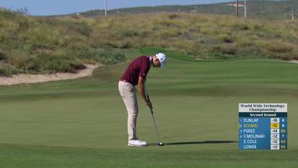 Matti Schmid | Round 2 | 1st hole | Shot 4 | 2025 World Wide Technology