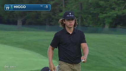 Garrick Higgo | Round 1 | 8th hole | Shot 3 | 2025 Truist Championship