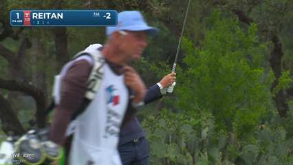 Kristoffer Reitan | Round 2 | 1st hole | Shot 2 | 2026 Valero