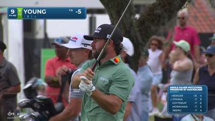 Cameron Young | Round 3 | 9th hole | Shot 2 | 2026 Arnold Palmer