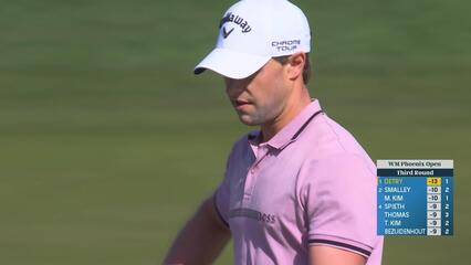 Thomas Detry | Round 3 | 2nd hole | Shot 4 | 2025 WM Phoenix Open