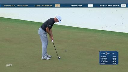 Corey Conners | Round 1 | 14th hole | Shot 4 | 2026 THE PLAYERS