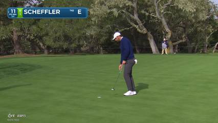 Scottie Scheffler | Round 2 | 11th hole | Shot 5 | 2026 AT&T Pebble Beach
