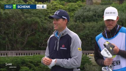 Adam Schenk | 2024 AT&T Pebble Beach | Round 3 | 11th hole | Shot 1
