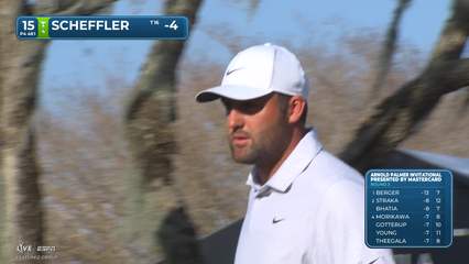 Scottie Scheffler | Round 3 | 15th hole | Shot 1 | 2026 Arnold Palmer