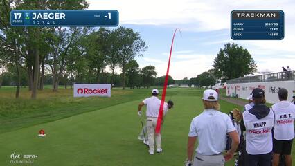 Stephan Jaeger | Round 1 | 17th hole | Shot 1 | 2025 Rocket Classic