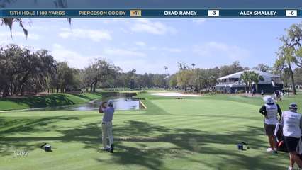 Pierceson Coody | Round 2 | 13th hole | Shot 1 | 2026 THE PLAYERS