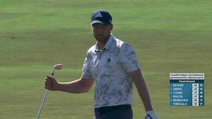 Daniel Berger | Round 4 | 11th hole | Shot 2 | 2026 Arnold Palmer