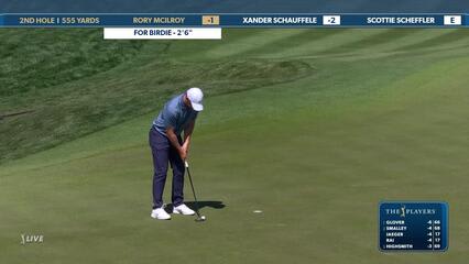 Rory McIlroy | Round 1 | 2nd hole | Shot 4 | 2025 THE PLAYERS