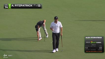 Alex Fitzpatrick | Round 3 | 14th hole | Shot 4 | 2026 Truist Championship