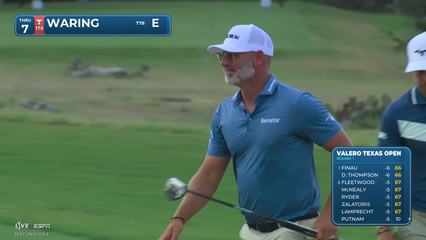 Paul Waring | Round 1 | 7th hole | Shot 3 | 2026 Valero