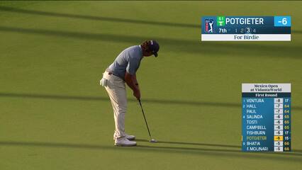 Aldrich Potgieter | Round 1 | 7th hole | Shot 3 | 2025 Mexico Open