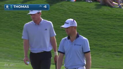 Justin Thomas | Round 2 | 8th hole | Shot 4 | 2025 WM Phoenix Open