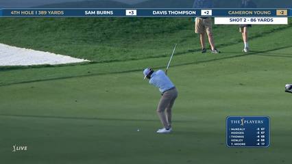 Cameron Young | Round 1 | 4th hole | Shot 2 | 2026 THE PLAYERS