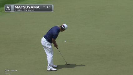 Hideki Matsuyama | Round 1 | 4th hole | Shot 4 | 2025 TOUR Championship