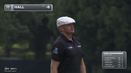 Harry Hall | Round 4 | 17th hole | Shot 2 | 2025 TOUR Championship