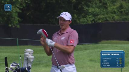 Matt Fitzpatrick | Round 2 | 13th hole | Shot 2 | 2025 Rocket Classic