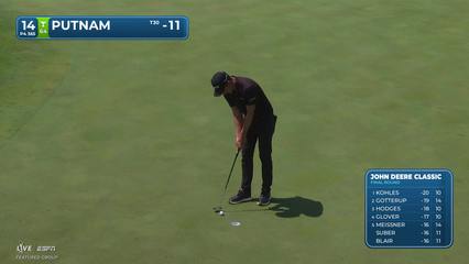 Andrew Putnam | Round 4 | 14th hole | Shot 6 | 2026 John Deere
