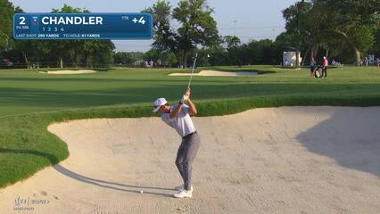 Will Chandler | Round 4 | 2nd hole | Shot 2 | 2025 Charles Schwab