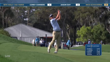 Nico Echavarria | Round 1 | 16th hole | Shot 2 | 2026 THE PLAYERS