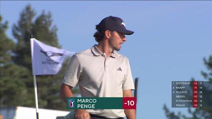 Marco Penge | Round 3 | 12th hole | Shot 3 | 2025 Genesis Scottish Open