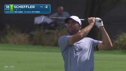 Scottie Scheffler | Round 1 | 18th hole | Shot 2 | 2026 Arnold Palmer