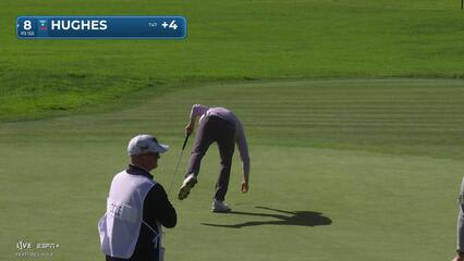 Mackenzie Hughes | Round 2 | 8th hole | Shot 3 | 2025 Genesis