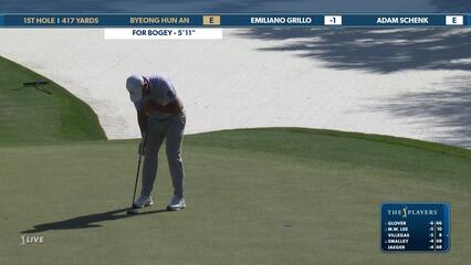 Byeong Hun An | Round 1 | 1st hole | Shot 5 | 2025 THE PLAYERS