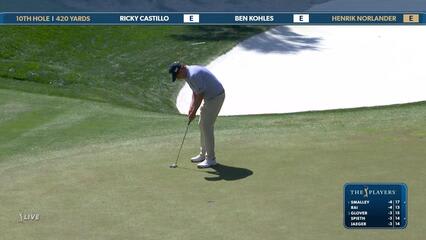 Henrik Norlander | Round 1 | 10th hole | Shot 3 | 2025 THE PLAYERS