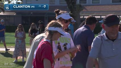 Luke Clanton | Round 2 | 15th hole | Shot 4 | 2025 Cognizant Classic