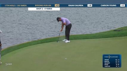 Byeong Hun An | Round 4 | 17th hole | Shot 3 | 2025 THE PLAYERS