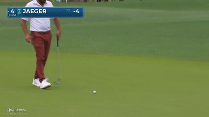 Stephan Jaeger | Round 2 | 4th hole | Shot 4 | 2025 Houston Open