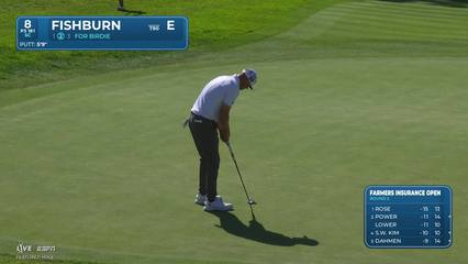 Patrick Fishburn | Round 2 | 8th hole | Shot 2 | 2026 Farmers