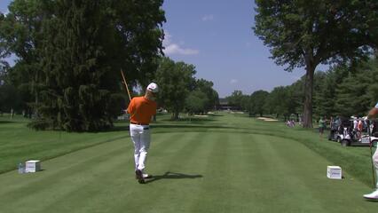 Miguel Angel Jiménez | Round 4 | 9th hole | Shot 1 | 2025 Kaulig Co. Championship