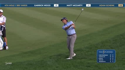 Adam Schenk | Round 1 | 4th hole | Shot 2 | 2026 THE PLAYERS