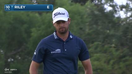 Davis Riley | Round 1 | 10th hole | Shot 5 | 2025 Mexico Open