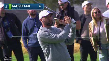 Scottie Scheffler | Round 1 | 1st hole | Shot 2 | 2026 The Genesis