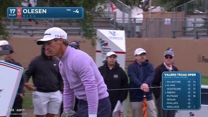 Thorbjørn Olesen | Round 3 | 17th hole | Shot 1 | 2026 Valero